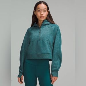 🆕 Lululemon Scuba Oversized Half Zip Hoodie *Sparkle NWT XL/XXL